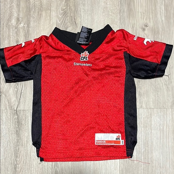 Reebok Kids Red and Black CFL Shirt - Picture 1 of 1